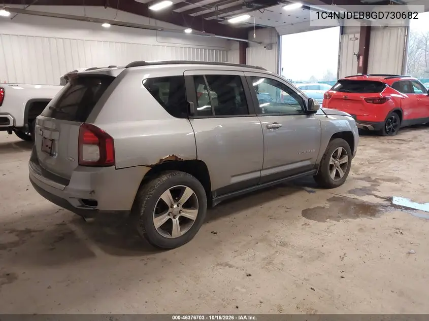 2016 JEEP COMPASS VIN 1C4NJDEB8GD730682 — фото 4