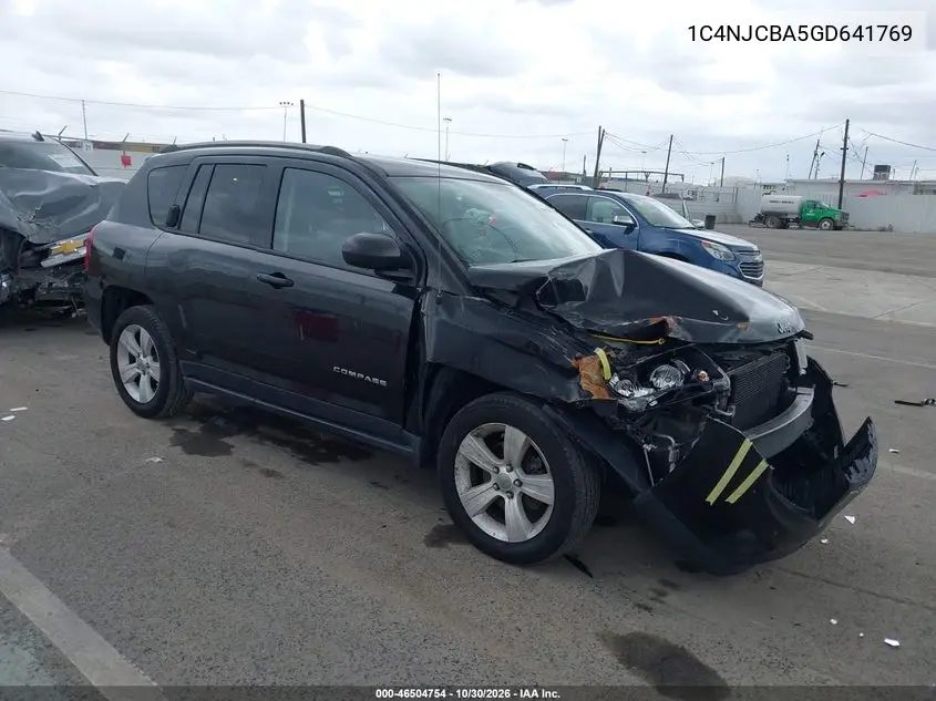 JEEP COMPASS 2016, VIN 1C4NJCBA5GD641769