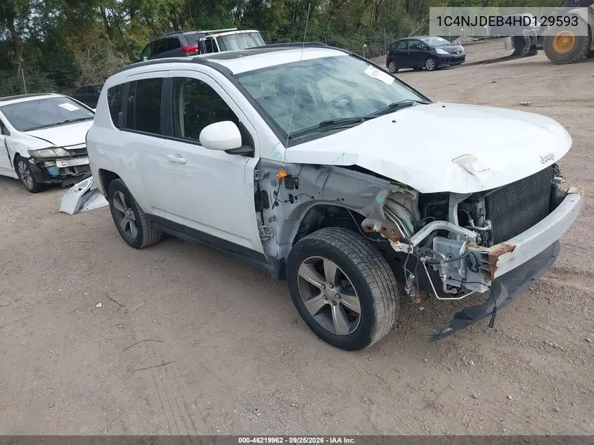 2017 JEEP COMPASS VIN 1C4NJDEB4HD129593 — фото 2