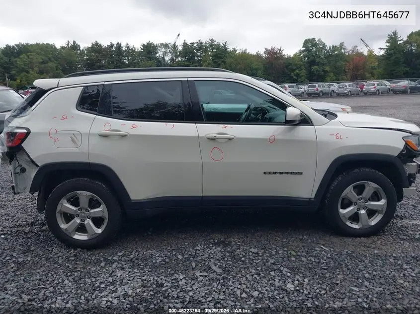 2017 JEEP COMPASS VIN 3C4NJDBB6HT645677 — фото 14