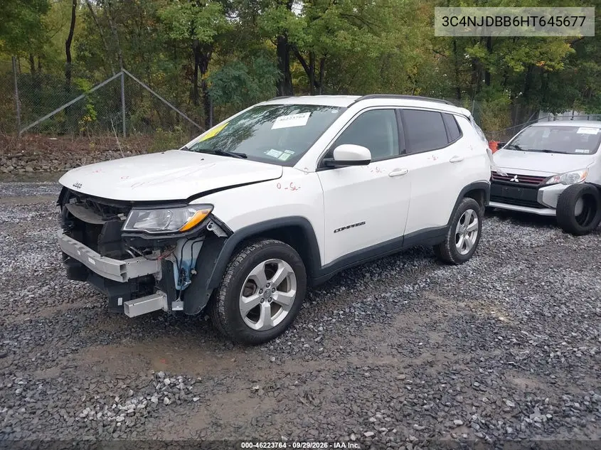 2017 JEEP COMPASS VIN 3C4NJDBB6HT645677 — фото 2