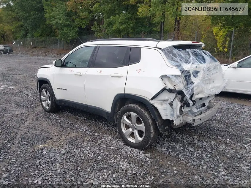 2017 JEEP COMPASS VIN 3C4NJDBB6HT645677 — фото 3