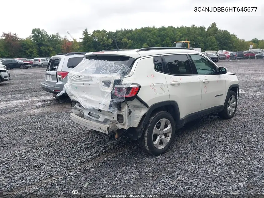 2017 JEEP COMPASS VIN 3C4NJDBB6HT645677 — фото 4