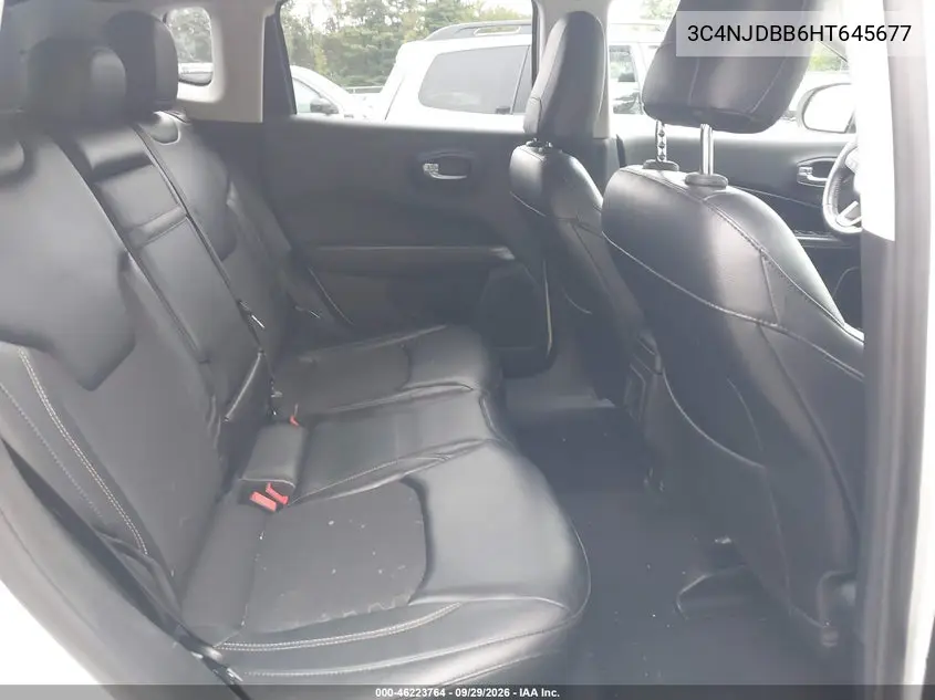 2017 JEEP COMPASS VIN 3C4NJDBB6HT645677 — фото 8