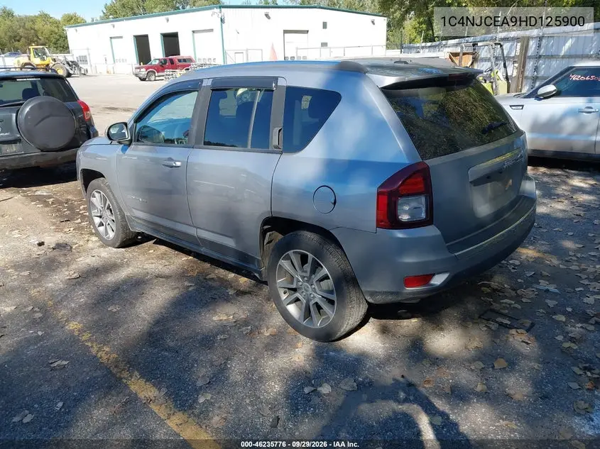 2017 JEEP COMPASS VIN 1C4NJCEA9HD125900 — фото 3