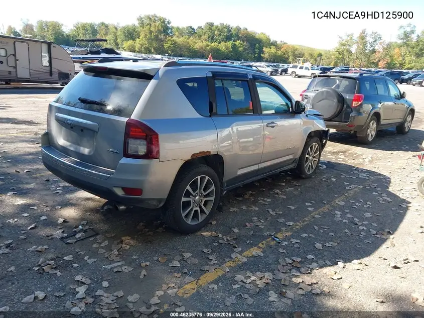 2017 JEEP COMPASS VIN 1C4NJCEA9HD125900 — фото 4