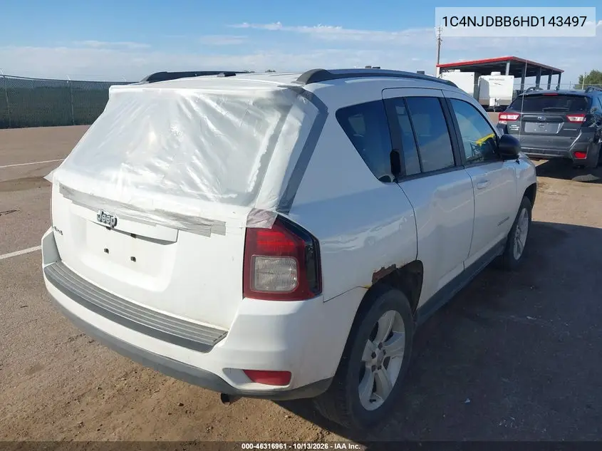 2017 JEEP COMPASS VIN 1C4NJDBB6HD143497 — фото 4