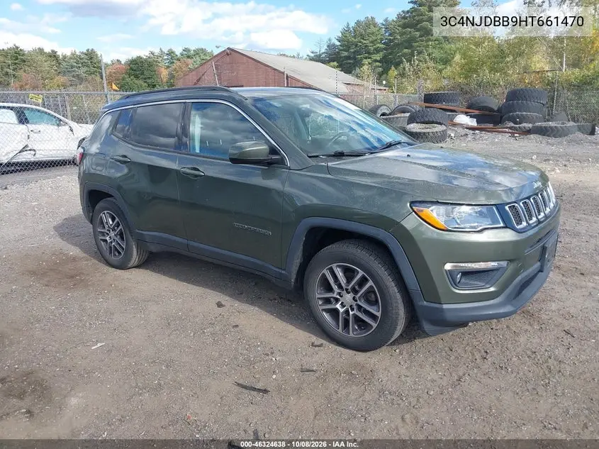 JEEP COMPASS 2017, VIN 3C4NJDBB9HT661470