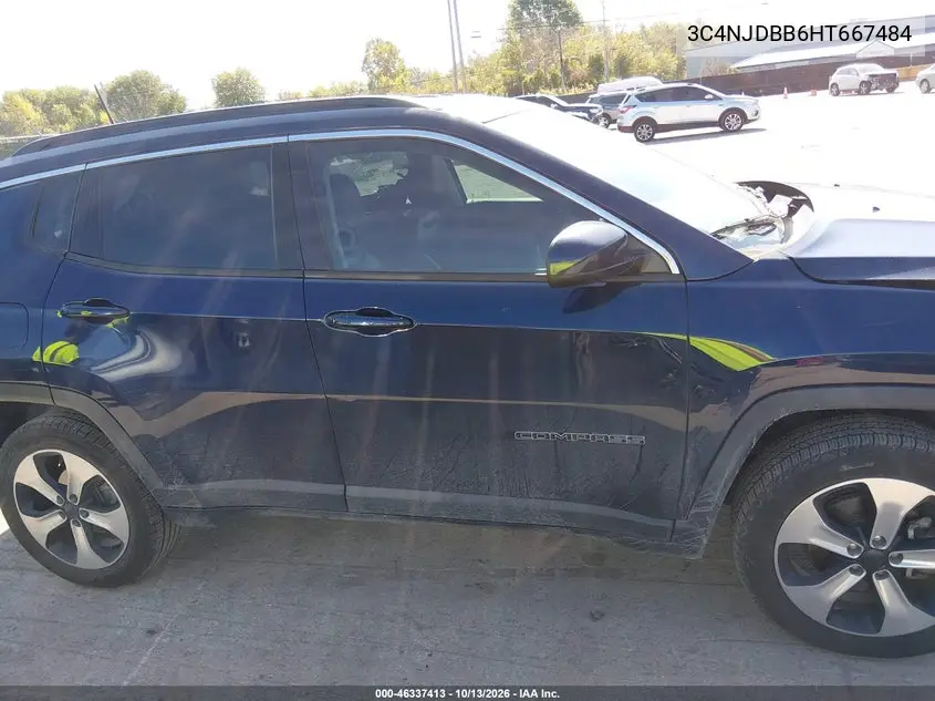 2017 JEEP COMPASS VIN 3C4NJDBB6HT667484 — фото 14