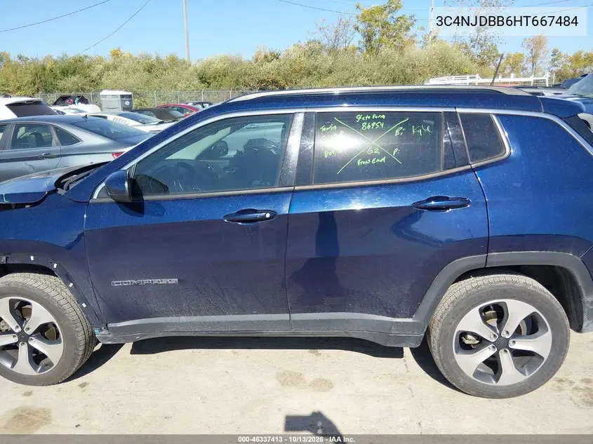 2017 JEEP COMPASS VIN 3C4NJDBB6HT667484 — фото 15