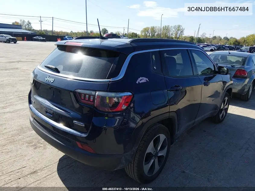 2017 JEEP COMPASS VIN 3C4NJDBB6HT667484 — фото 4