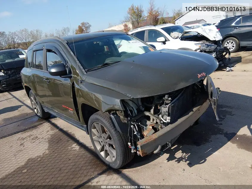 JEEP COMPASS 2017, VIN 1C4NJDBB3HD101613