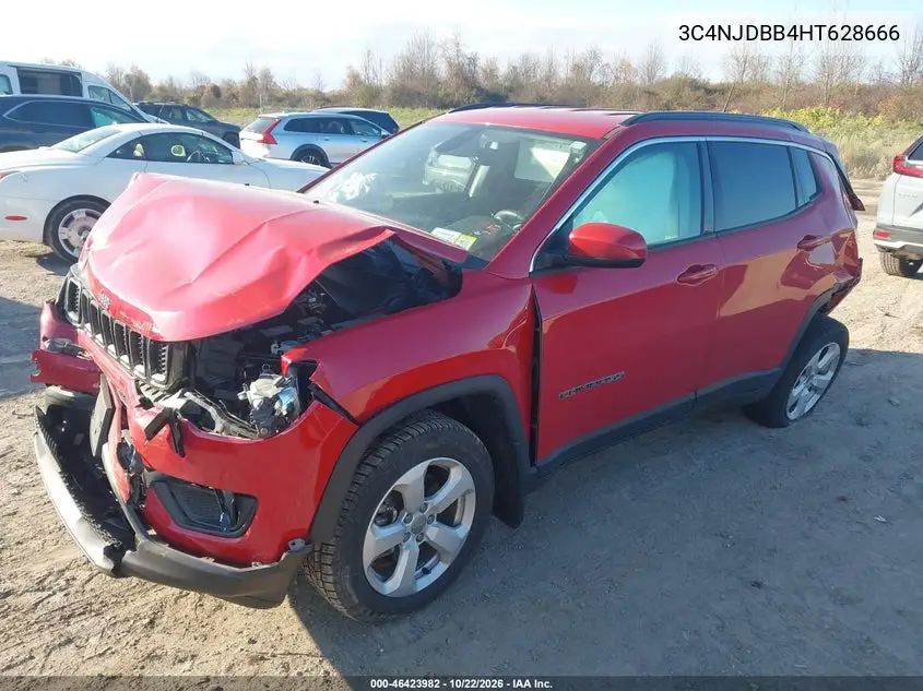 2017 JEEP COMPASS VIN 3C4NJDBB4HT628666 — фото 2