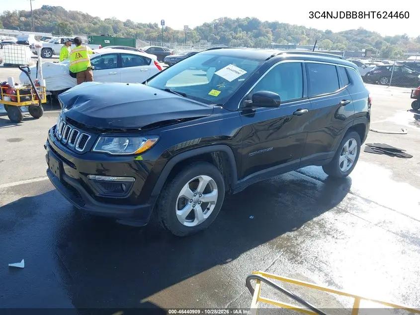 2017 JEEP COMPASS VIN 3C4NJDBB8HT624460 — фото 2