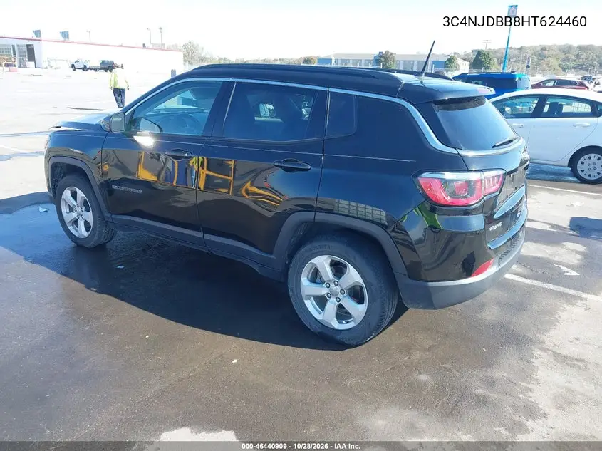 2017 JEEP COMPASS VIN 3C4NJDBB8HT624460 — фото 3