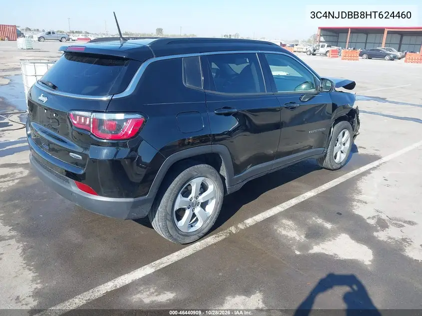 2017 JEEP COMPASS VIN 3C4NJDBB8HT624460 — фото 4