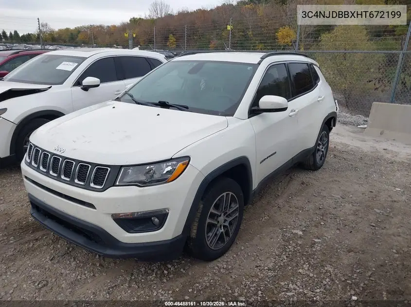 2017 JEEP COMPASS VIN 3C4NJDBBXHT672199 — фото 2
