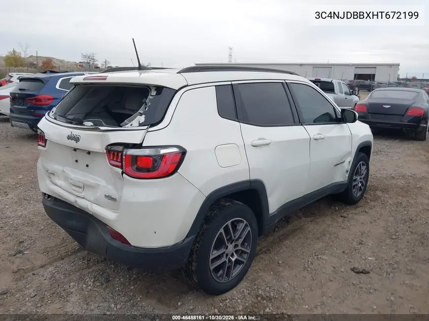 2017 JEEP COMPASS VIN 3C4NJDBBXHT672199 — фото 4