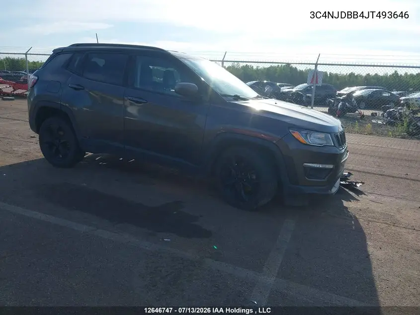 JEEP COMPASS 2018, VIN 3C4NJDBB4JT493646