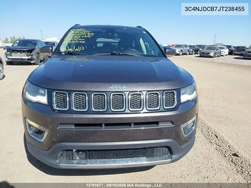 2018 JEEP COMPASS VIN 3C4NJDCB7JT238455 — фото 13