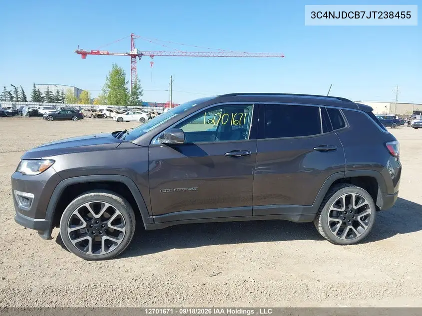 2018 JEEP COMPASS VIN 3C4NJDCB7JT238455 — фото 15