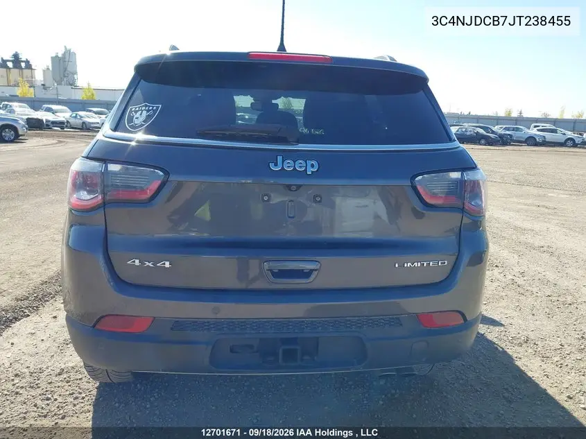 2018 JEEP COMPASS VIN 3C4NJDCB7JT238455 — фото 17