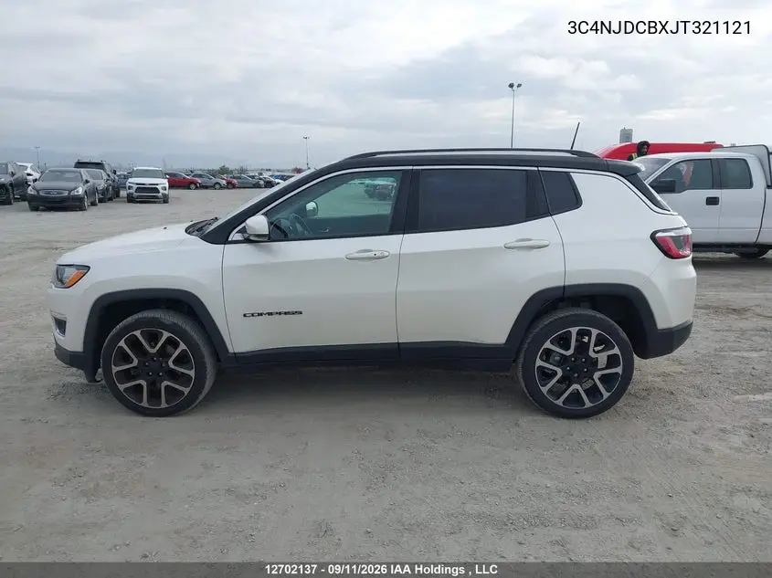 2018 JEEP COMPASS VIN 3C4NJDCBXJT321121 — фото 14