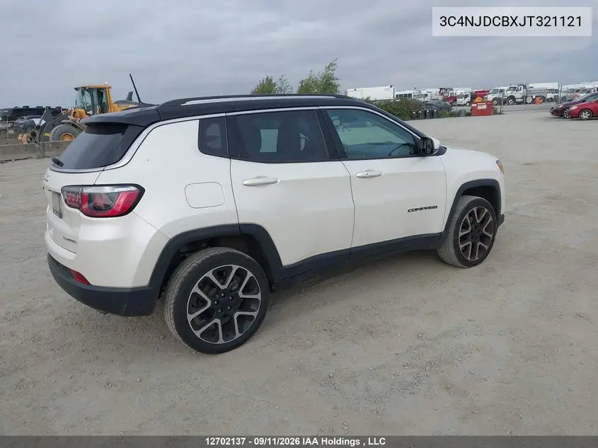 2018 JEEP COMPASS VIN 3C4NJDCBXJT321121 — фото 4