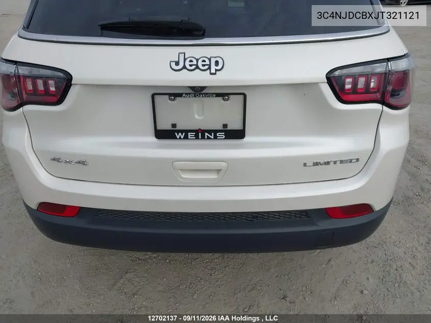 2018 JEEP COMPASS VIN 3C4NJDCBXJT321121 — фото 6