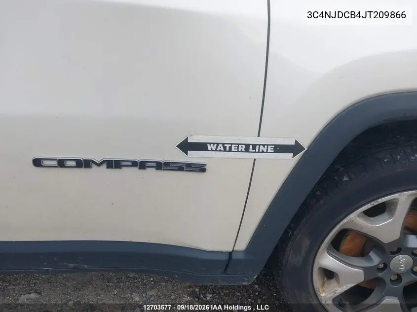 2018 JEEP COMPASS VIN 3C4NJDCB4JT209866 — фото 6