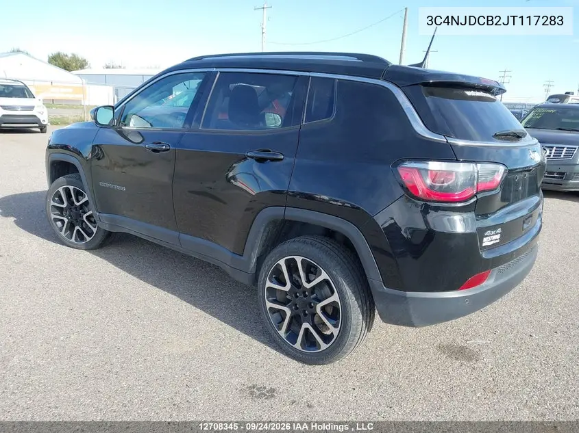 2018 JEEP COMPASS VIN 3C4NJDCB2JT117283 — фото 3