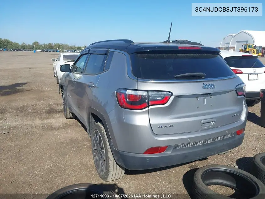 2018 JEEP COMPASS VIN 3C4NJDCB8JT396173 — фото 3