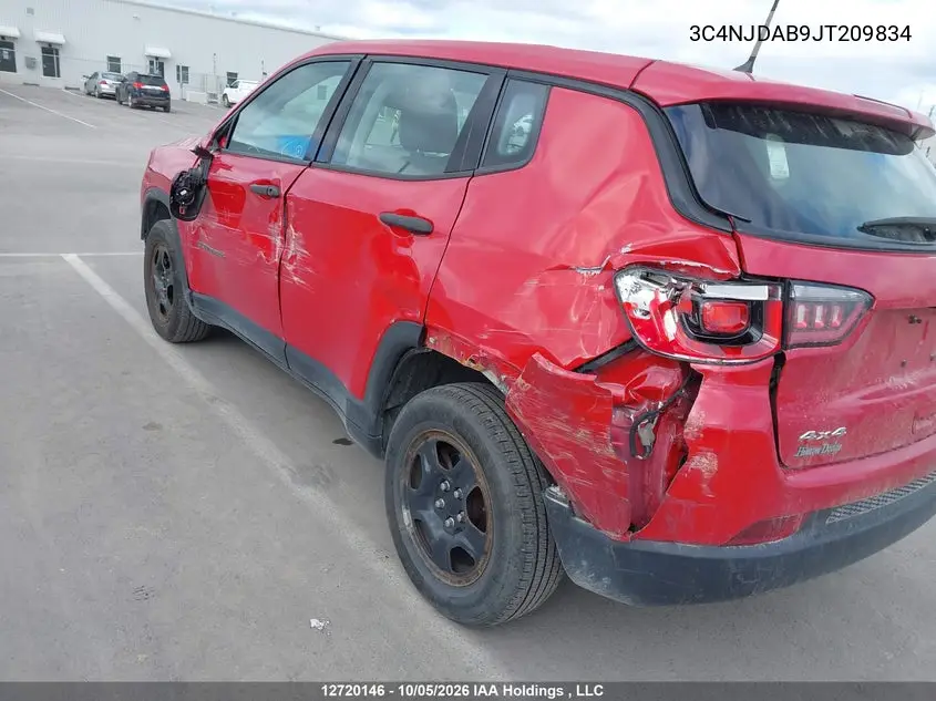 2018 JEEP COMPASS VIN 3C4NJDAB9JT209834 — фото 6