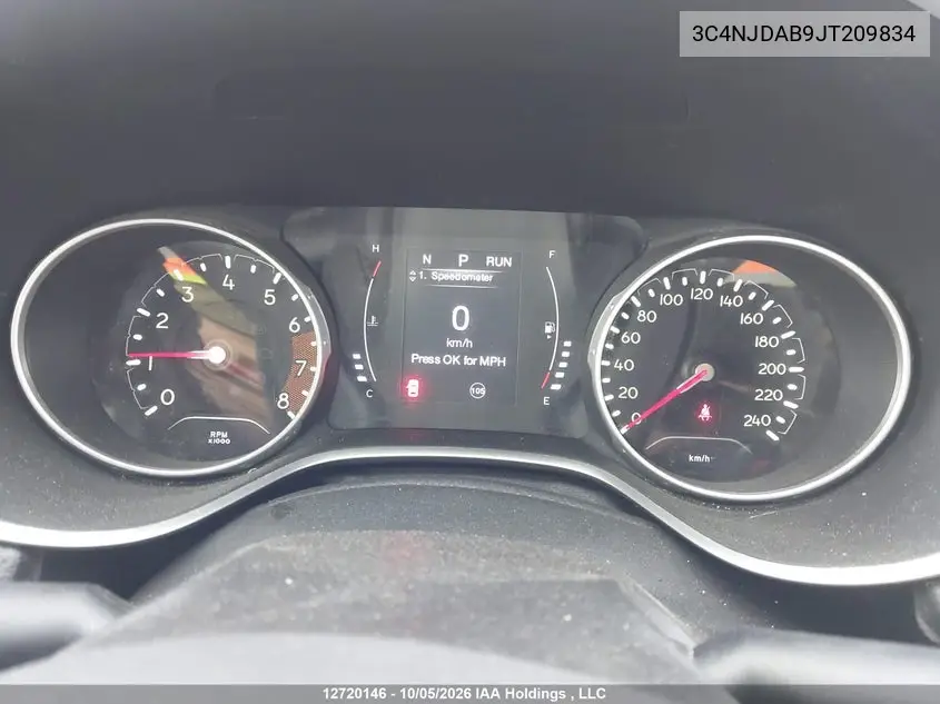 2018 JEEP COMPASS VIN 3C4NJDAB9JT209834 — фото 7