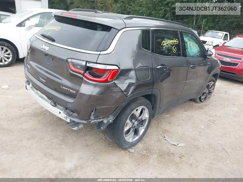 2018 JEEP COMPASS VIN 3C4NJDCB1JT362060 — фото 4