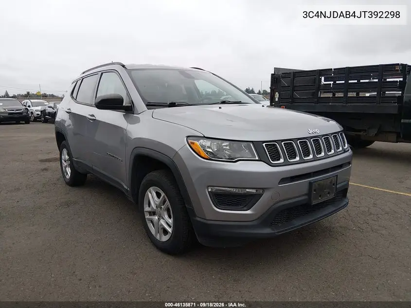 JEEP COMPASS 2018, VIN 3C4NJDAB4JT392298