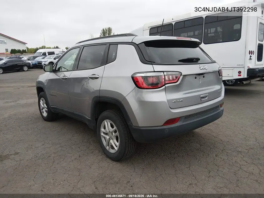 2018 JEEP COMPASS VIN 3C4NJDAB4JT392298 — фото 3