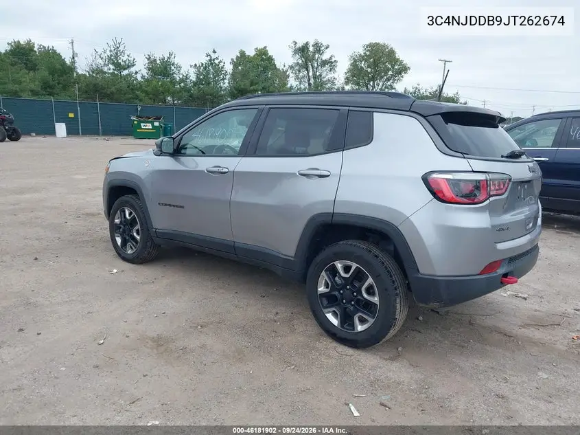2018 JEEP COMPASS VIN 3C4NJDDB9JT262674 — фото 3