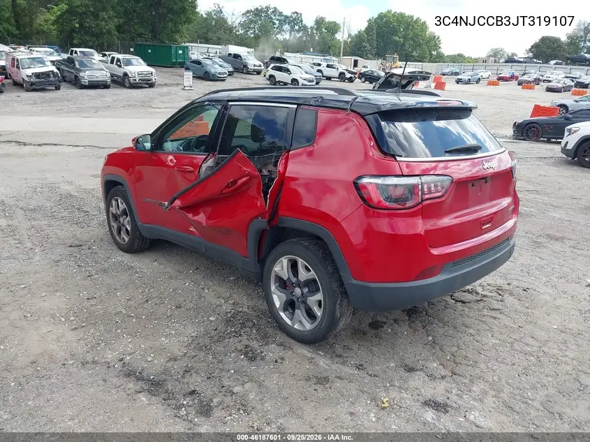 2018 JEEP COMPASS VIN 3C4NJCCB3JT319107 — фото 3