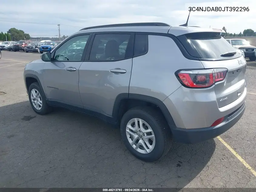 2018 JEEP COMPASS VIN 3C4NJDAB0JT392296 — фото 3