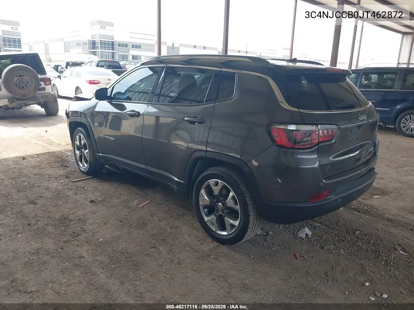 2018 JEEP COMPASS VIN 3C4NJCCB0JT462872 — фото 3