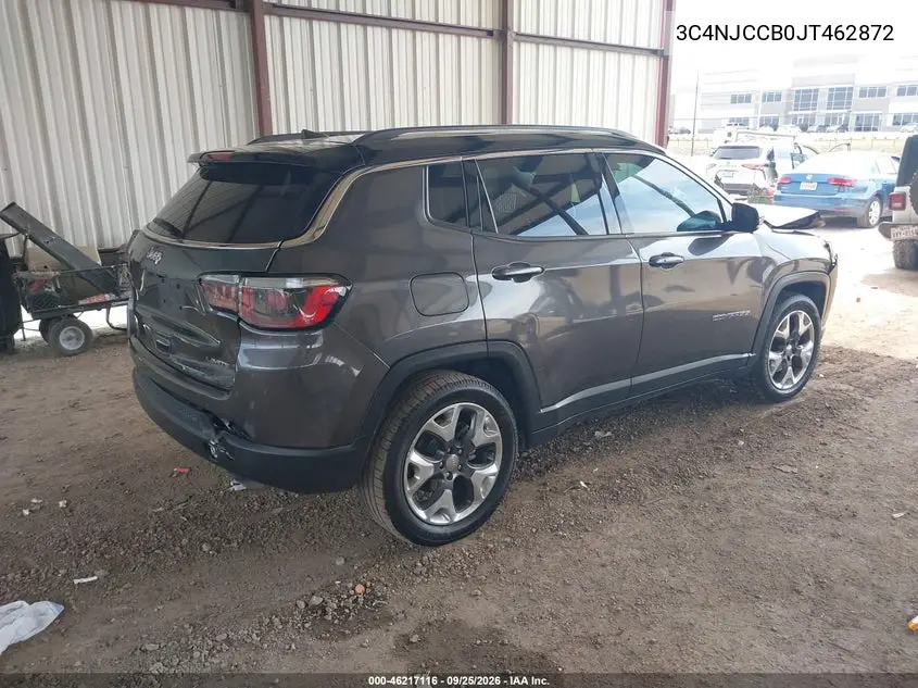 2018 JEEP COMPASS VIN 3C4NJCCB0JT462872 — фото 4
