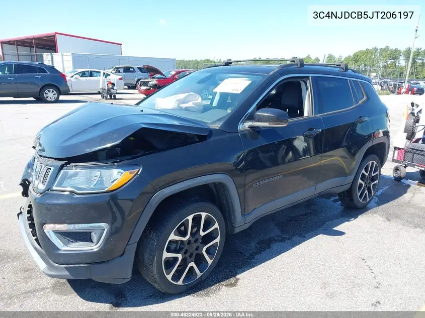 2018 JEEP COMPASS VIN 3C4NJDCB5JT206197 — фото 2