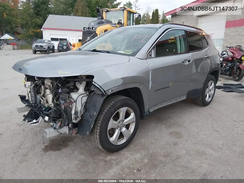 2018 JEEP COMPASS VIN 3C4NJDBB6JT147307 — фото 2