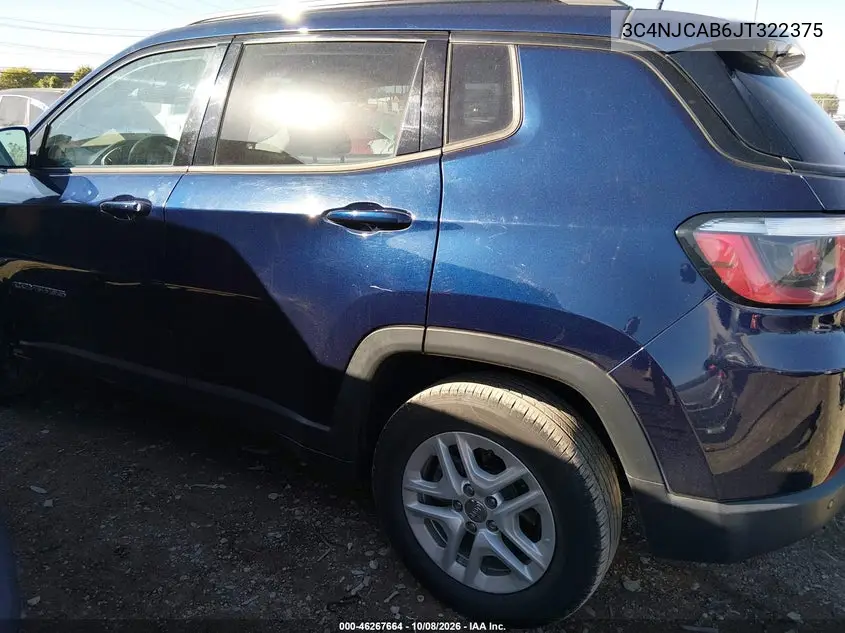 2018 JEEP COMPASS VIN 3C4NJCAB6JT322375 — фото 3
