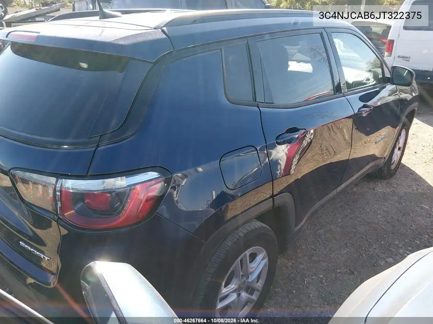 2018 JEEP COMPASS VIN 3C4NJCAB6JT322375 — фото 4