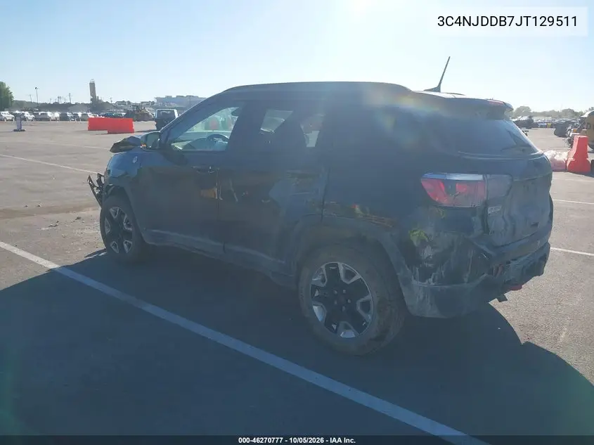 2018 JEEP COMPASS VIN 3C4NJDDB7JT129511 — фото 3