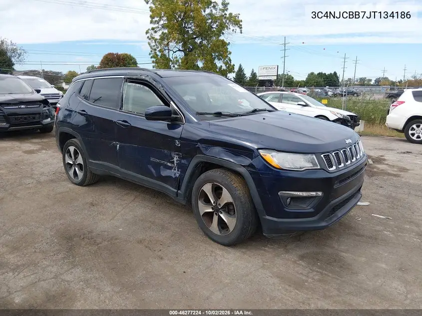JEEP COMPASS 2018, VIN 3C4NJCBB7JT134186