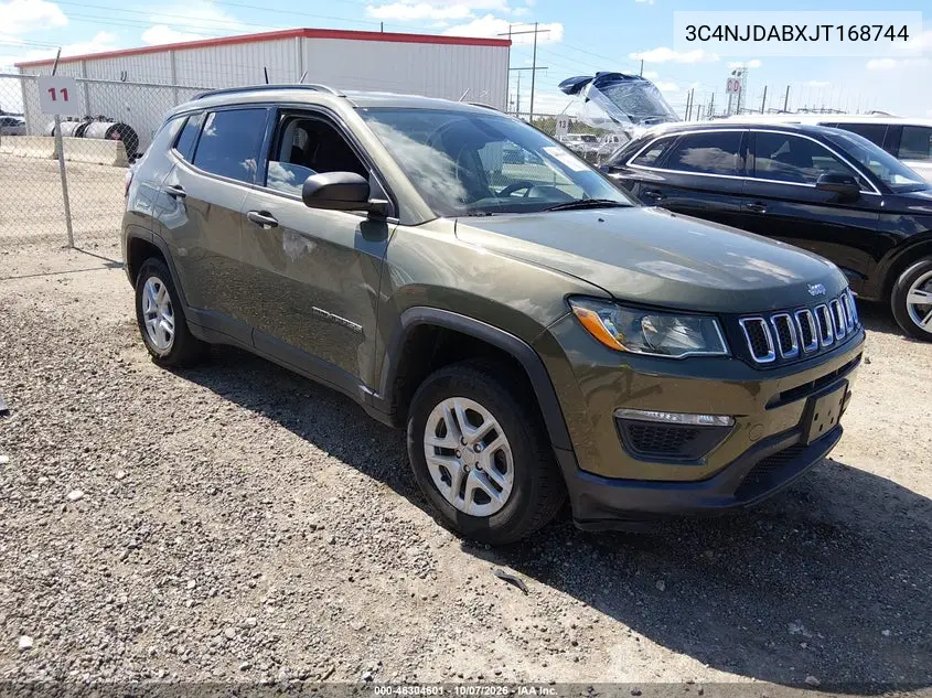 JEEP COMPASS 2018, VIN 3C4NJDABXJT168744