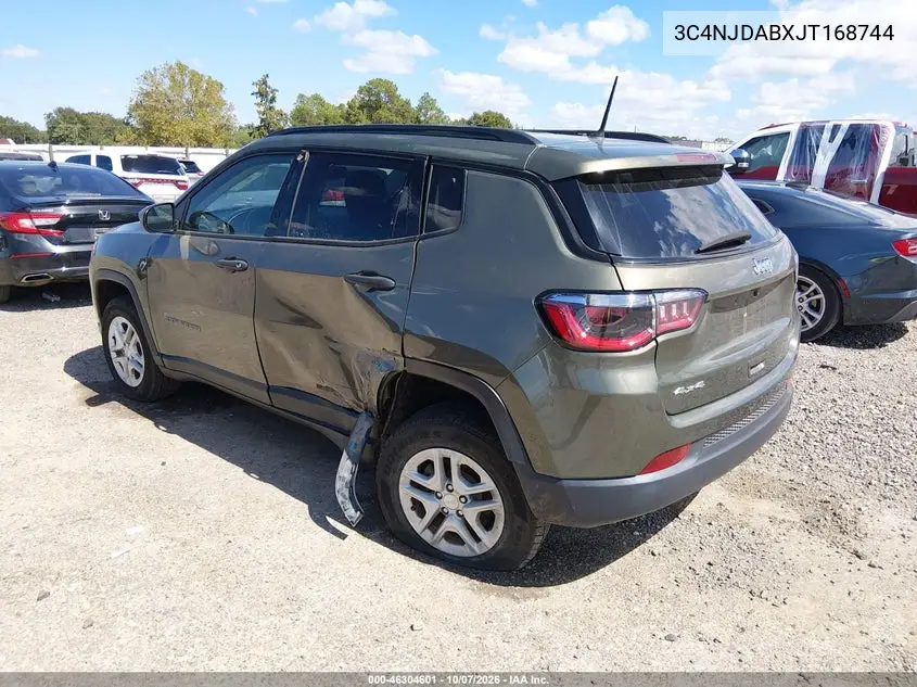 2018 JEEP COMPASS VIN 3C4NJDABXJT168744 — фото 3